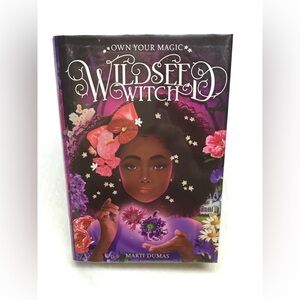 Children’s Book Wildseed Witch by Marti Dumas - Purple Cover